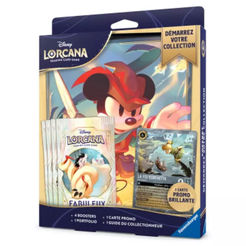 Cartes Lorcana - coffret Fabuleux - En quête de jeux Cartes Lorcana - coffret Fabuleux - En quête de jeux