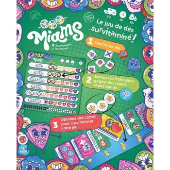Jeu familial - Miams - En quête de jeux