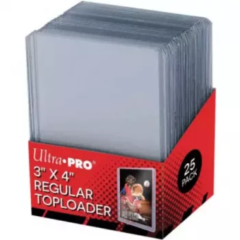 Toploader - 3" X 4" Regular Transparents (x25) - En Quête de Jeux