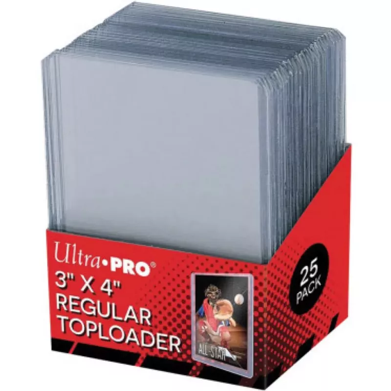 Toploader - 3" X 4" Regular Transparents (x25) - En Quête de Jeux Toploader - 3" X 4" Regular Transparents (x25) - En Quête de Jeux