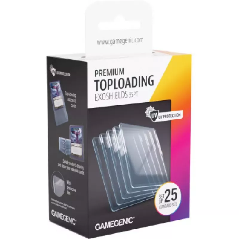 Gamegenic : Toploader Exoshield 35pt (x25) - En Quête de Jeux Gamegenic : Toploader Exoshield 35pt (x25) - En Quête de Jeux