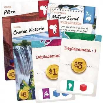 Jeu de stratégie - Trekking the World - En quête de jeux