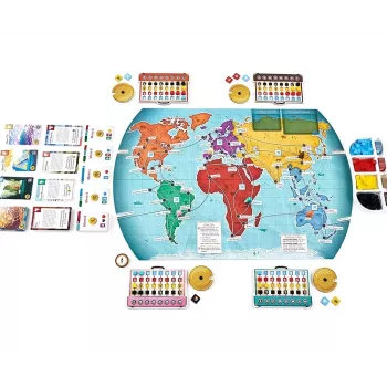 Jeu de stratégie - Trekking the World - En quête de jeux