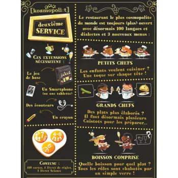 Jeu d'ambiance - [Kosmopoli:t] - Extension Deuxième Service - En quête de jeux