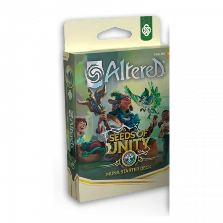 Deck de démarrage Altered  Muna Turuun & Benih Seeds of Unity - En Quête de Jeux