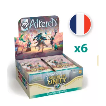Case de 6 displays d'altered Seeds of Unity + 6 boosters collector