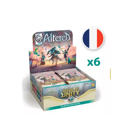 Case de 6 displays d'altered Seeds of Unity + 6 boosters collector