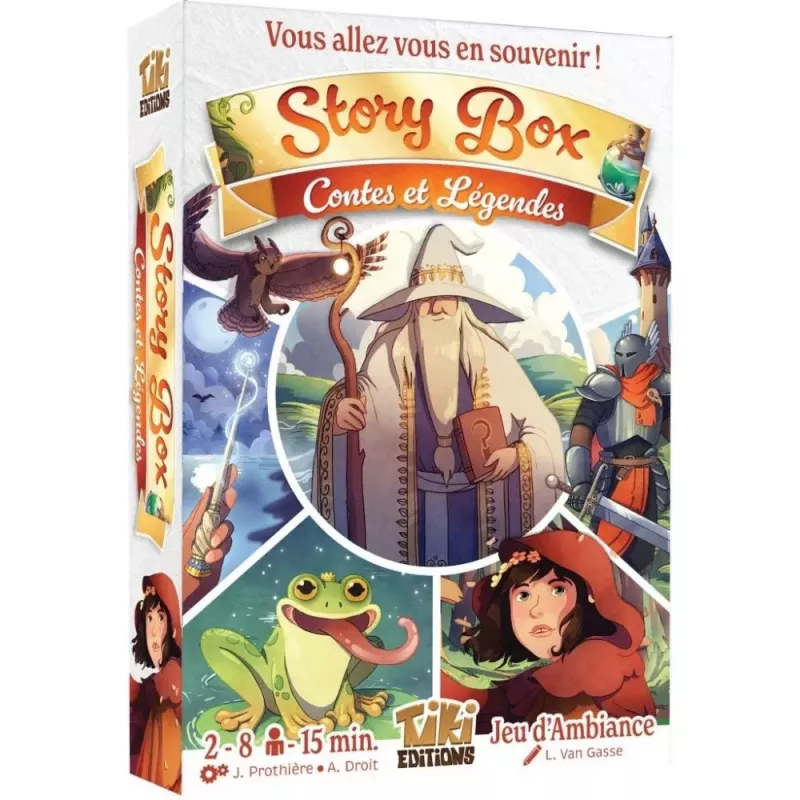 Jeu coopératif - Story Box Contes et Légendes - En quête de jeux.