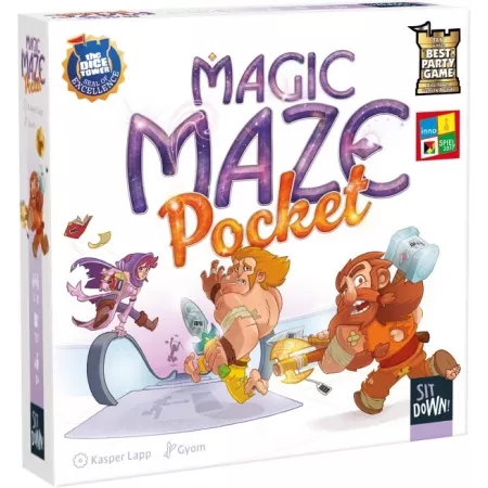 Jeu coopératif - Magic Maze Pocket - En quête de jeux