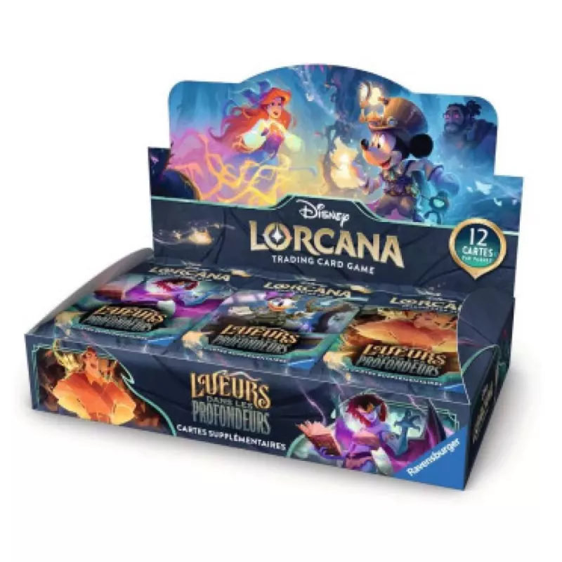 Lorcana -Lueurs dans les profondeurs - Display de 24 boosters