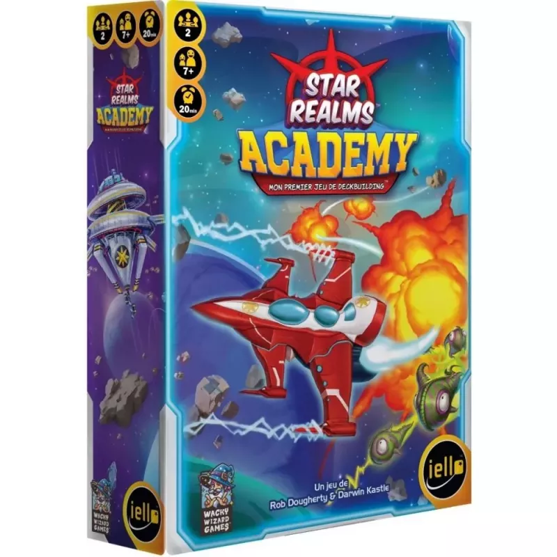 Jeu 2 joueurs - Star Realms Academy - En quête de jeux