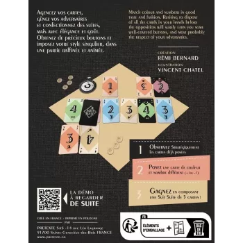 Jeu de défausse - Suit Suite - En quête de jeux