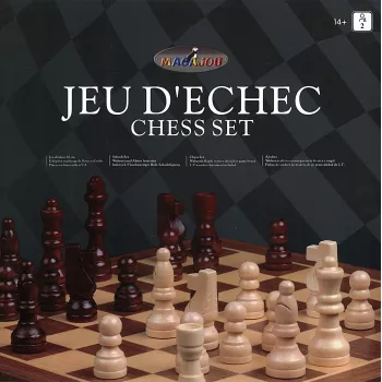 Jeu d'échecs en bois - En quête de jeux