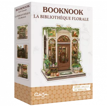 Book Nook - La bibliothèque florale - En quête de jeux