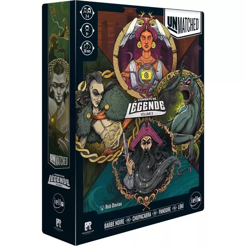 Jeu d'affrontement - Unmatched Vol 3 - En quête de jeux