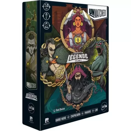 Jeu d'affrontement - Unmatched Vol 3 - En quête de jeux