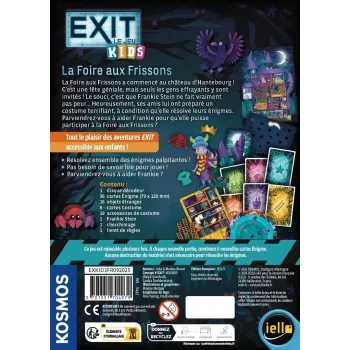 Jeu d'escape game - EXIT Kids : La Foire aux Frissons - En quête de jeux