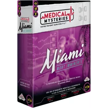 Jeu coopératif - Medical Mysteries : Miami - En quête de jeux