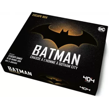 Escape Box - Batman : Chasse à l'homme à Gotham City - En Quête de Jeux