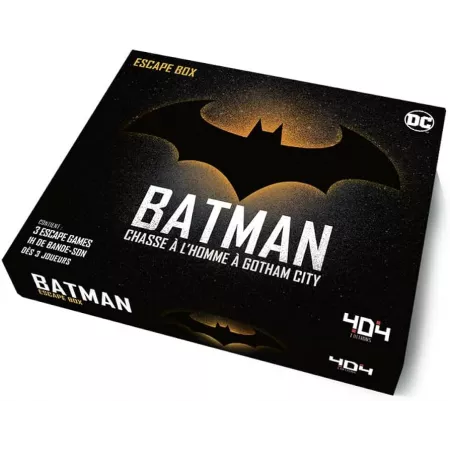 Escape Box - Batman : Chasse à l'homme à Gotham City - En Quête de Jeux