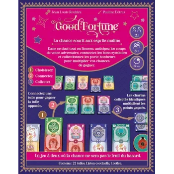 Jeu 2 joueurs - Good Fortune - En quête de jeux
