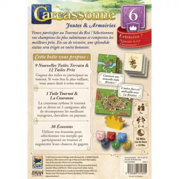 Carcassonne - Joutes & Armoiries (Ed.2025) - En quête de jeux
