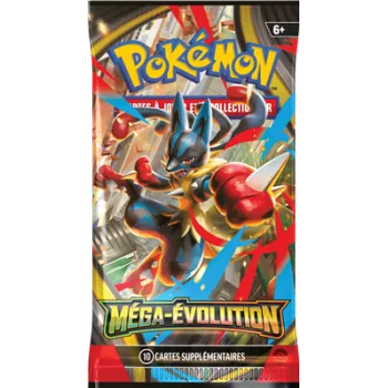 Booster de 10 cartes Pokémon ME01 Méga Evolution.