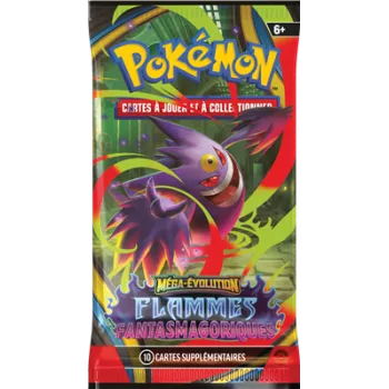 Booster de 10 cartes Pokémon ME02 Méga Evolution.