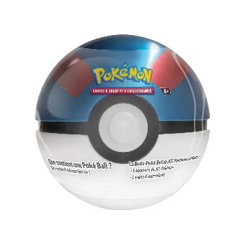 Coffret Pokéball 3 boosters Pokémon