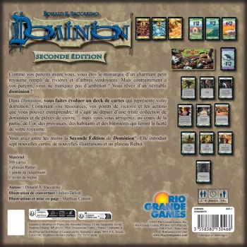 Dominion Seconde Edition - En quête de jeux