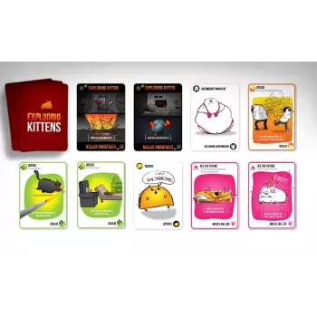 Jeu d'ambiance - Exploding Kittens - En quête de jeux