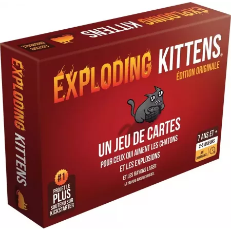Jeu d'ambiance - Exploding Kittens - En quête de jeux