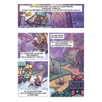 livres-aventures - Chatons & Dragons - Les fleurs-Dragons - En quête de jeux