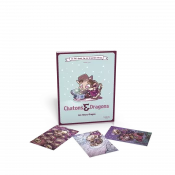 livres-aventures - Chatons & Dragons - Les fleurs-Dragons - En quête de jeux