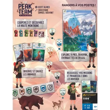 Coopératif - The Peak Team - En Quête de jeux