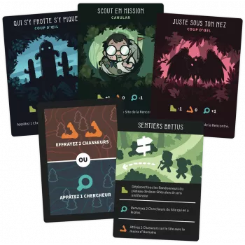 Jeux de stratégie - Twisted Cryptids - En Quête de jeux