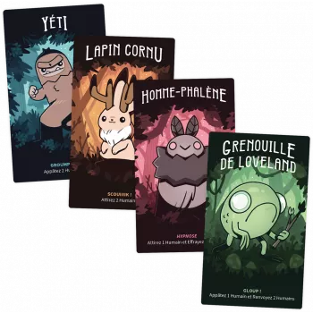 Jeux de stratégie - Twisted Cryptids - En Quête de jeux