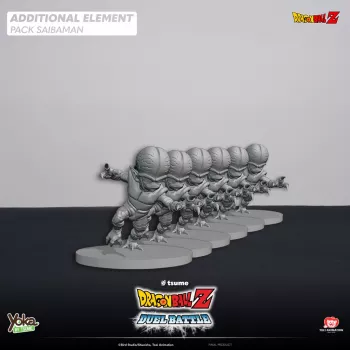Dragon Ball Z : Duel Battle - Pack figurines Saibaman - En quête de jeux