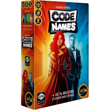 Jeu d'ambiance Code Names - En Quête de Jeux