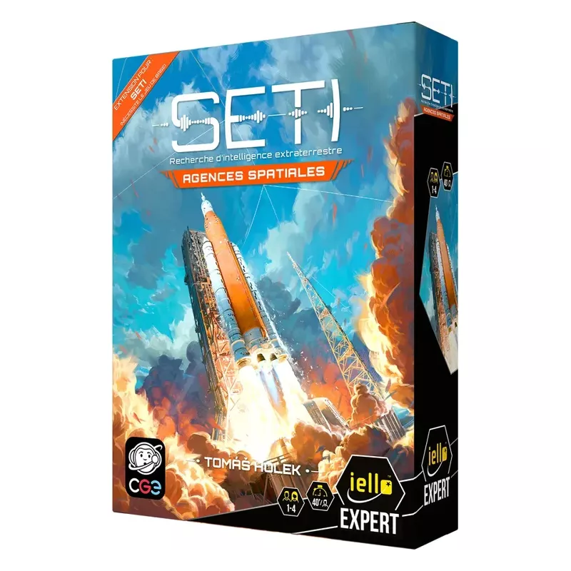 Jeu expert - SETI : extension Agences Spatiales - En quête de jeux