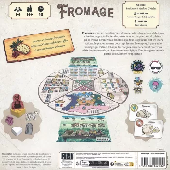 Jeu initié - Fromage - En quête de jeux