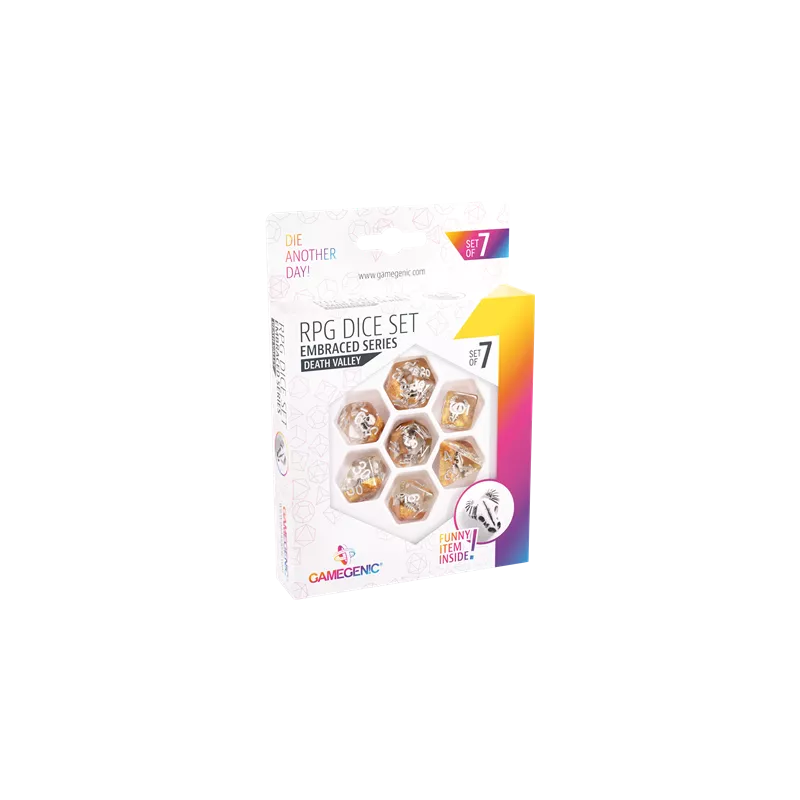 Dés - set de 7 - Embraced Series - Death Valley