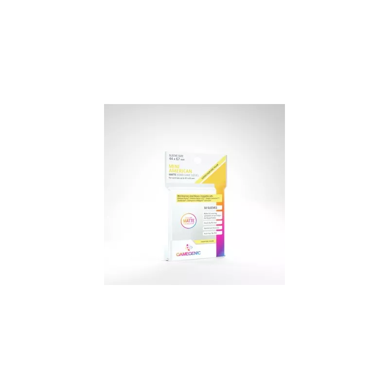 Accessoire - Sleeve Yellow - Mini American - En quête de jeux