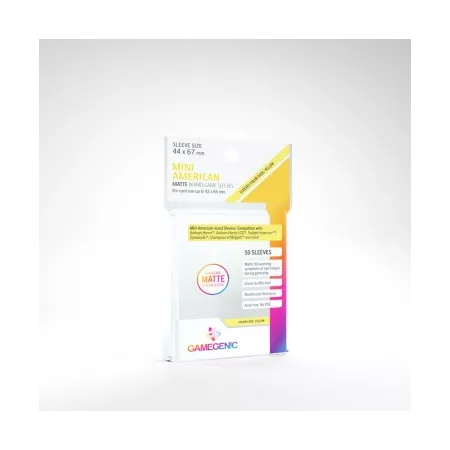 Accessoire - Sleeve Yellow - Mini American - En quête de jeux