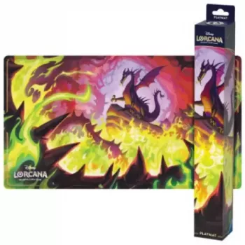 Lorcana - Tapis de jeu Feu du Dragon - En quête de jeux