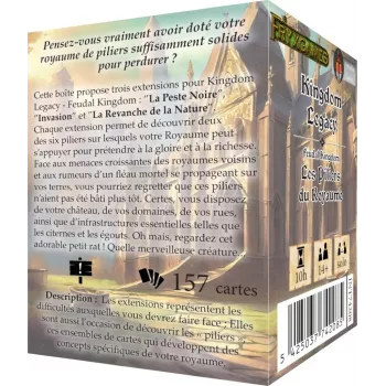 Kingdom Legacy - Extension Les Piliers du Royaume - En quête de jeux