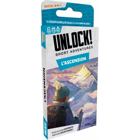 Jeu d'escape game - Short Adventures - L'Ascension - En quête de jeux