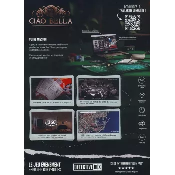 Detective Box – Ciao Bella | Jeu d’enquête