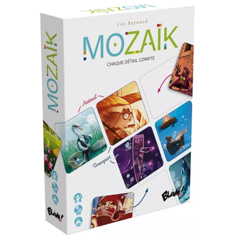 Jeu d'association d'idées Mozaïk - En Quête de Jeux