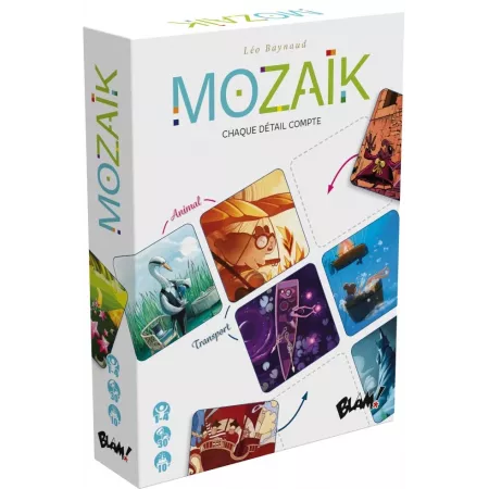 Jeu d'association d'idées Mozaïk - En Quête de Jeux